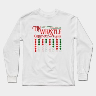 Retro Tin Whistle Christmas Long Sleeve T-Shirt